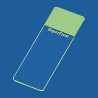 Objektträger SuperFrost grün geschliffen...