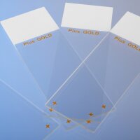 Objektträger SuperFrost Plus Gold geschliffen...