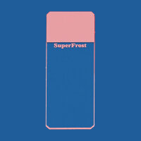 Objektträger SuperFrost rosa geschliffen 45° (50...
