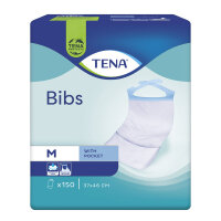 TENA Bibs weiß M, Servietten 37 x 48 cm (6 x 150...