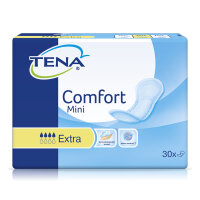 TENA Comfort Mini Extra gelb, Inkontinenzeinlagen (8 x 30...