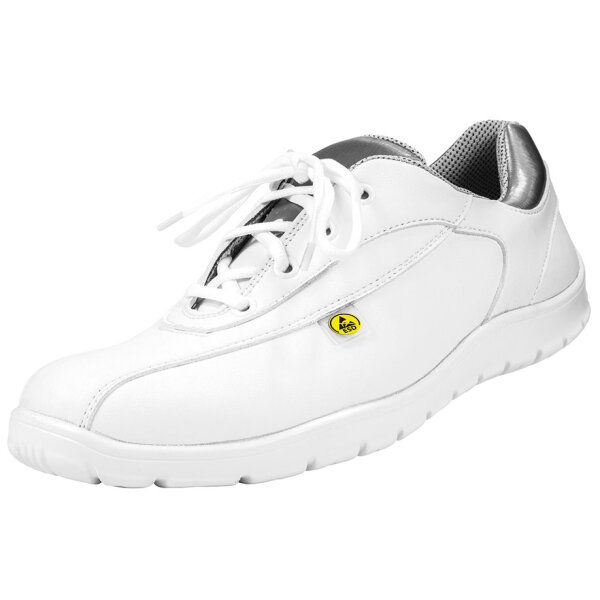 Halbschuh Modell NEUFAHRN weiß, Gr. 47