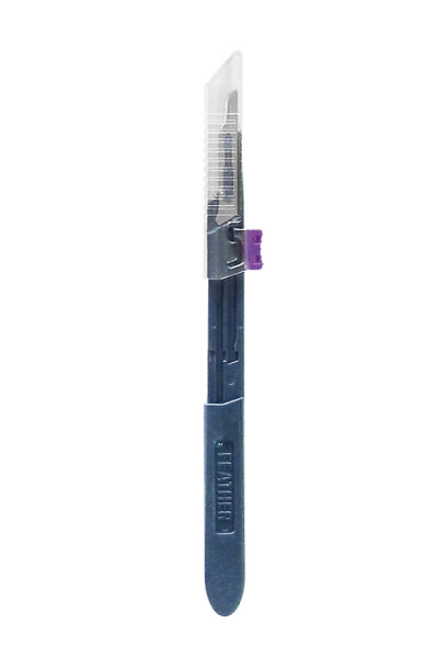 Einmal-Skalpelle | Sicherheitsskalpelle | Feather Safeshield | Figur 15 | 10 Stück