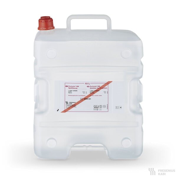 Purisole SM verdünnt 10 Ltr. Flachbehälter mit Stopfenanschluss
