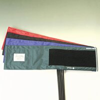 Klettenmanschette f. Erw. kpl. 2-Schlauch, blau