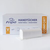 Fripa - Papierhandtücher Comfort Tissue, 2-lagig 25...