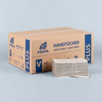 Fripa - Papierhandtücher Plus L 1-lagig naturell 25...