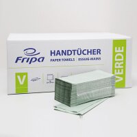 Fripa - Papierhandtücher Verde 1-lagig grün 25...