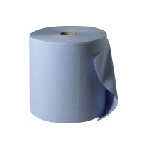 Fripa - Putzrolle 3-lagig blau, Recyclingqualität,...