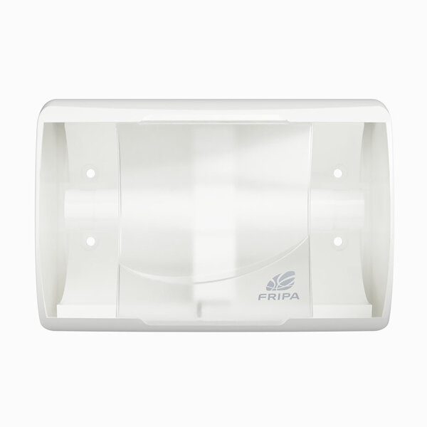 Fripa - Toilettenpapierspender Kunststoff weiß, für 2 Rollen Pal. = 162 Stck.