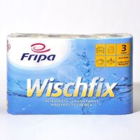 Fripa - Wischfix Haushaltstücher 3-lagig (8 Pack...