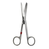 chir. Scheren gebogen, stumpf/spitz, 14,5 cm, zum...