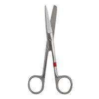 chir. Scheren gerade, stumpf/spitz, 14,5 cm, zum...