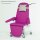 Infusionsliege und Transfusionsliege Multiline next IT, mit 3 Motoren, ohne Höhenverstellung, Bezug compact fuchsia  (Strecke)