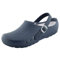 OrthoClogs mit Fersenriemen blau, Gr. 36