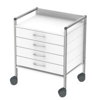 Variocar 60 Basiswagen, 833 mm hoch, mit 4 Schubladen,...