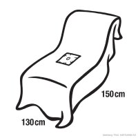 Foliodrape Protect Extremitätentuch 130 x 150 cm (23...