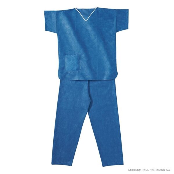 Foliodress Suit (Kasack + Hose) Gr. XXL, blau