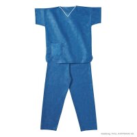 Foliodress Suit (Kasack + Hose) Gr. XXL, blau