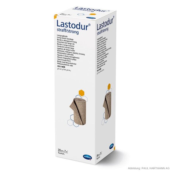 Lastodur straff/strong Langzugbinde 7 m x 20 cm