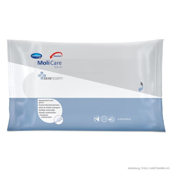 MoliCare Skin feuchte Waschhandschuhe (8 Stck.)