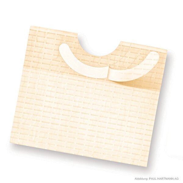 Lätzchen ValaFit band Schutz | Tissue und Folie | 38x70cm | 3-lagig | 100 Stück