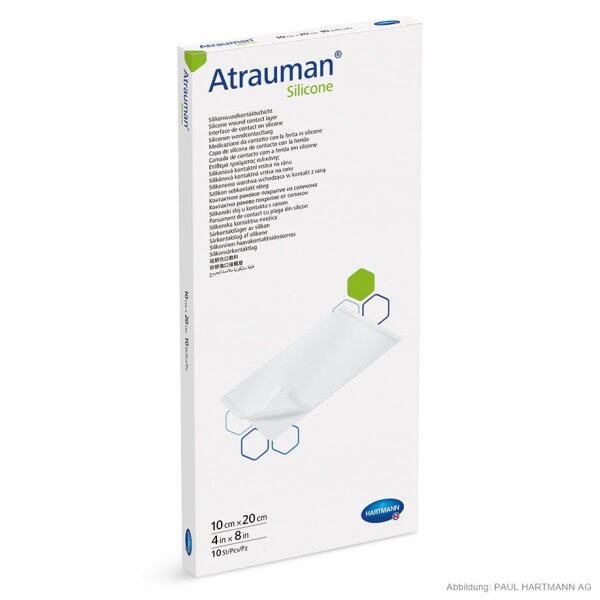 Atrauman Silicone Wundkontaktschicht steril, 10 x 20 cm (10 Stck.)