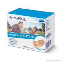 DermaPlast water-resistant Pflasterstrips 19 x 72 mm (100...