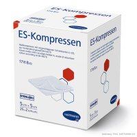 Hartmann ES-Kompressen | 8-fach | steril | 5 x 5 cm | 25...