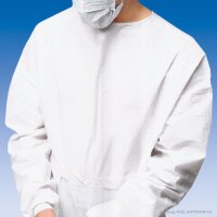 Foliodress Einmal-Besuchermantel S weiß,...