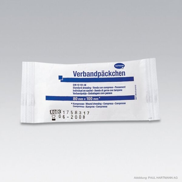 HARTMANN Verbandpäckchen steril, DIN 13151, Gr. G