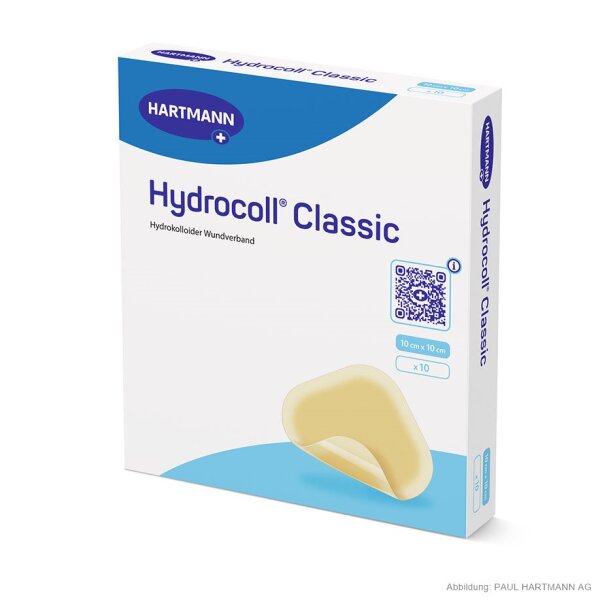 Hartmann Hydrocoll Classic | Hydrokolloidverband | 10 x 10 mm | steril | 10 Stück