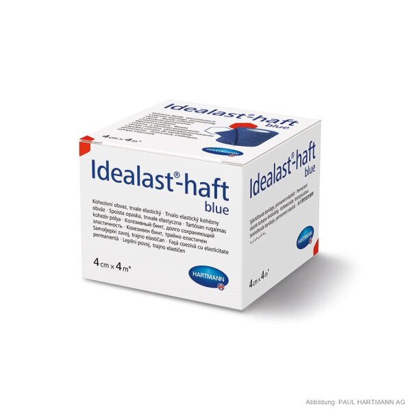 Hartmann Idealast-haft Idealbinden blau| 4cm x 4m | 1 Stück