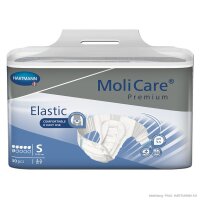 MoliCare Premium Elastic 6 Tropfen Gr. S Inkontinenzslips...