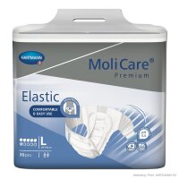 MoliCare Premium Elastic 6 Tropfen Gr. L Inkontinenzslips...