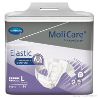 MoliCare Premium Elastic super plus 8 Tropfen Gr L...