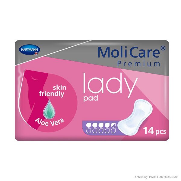 MoliCare Premium lady pad 4,5 Tropfen Inkontinenzeinlagen (14 St.)