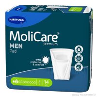 MoliCare Premium MEN PAD 2 Tropfen Inkontinenzeinlagen...