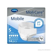 MoliCare Premium Mobile 6 Tropfen Inkontinenzslips Gr. S...