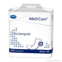 MoliCare Rectangular 5 Tropfen 15 x 60 cm, Maxi-Vorlagen...