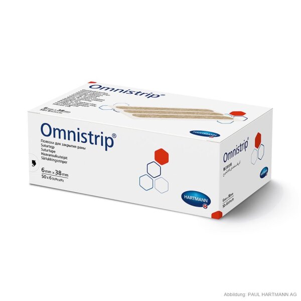 Hartmann Omnistrip Wundverschlußstreifen 6 x 38 mm | 300 Stück