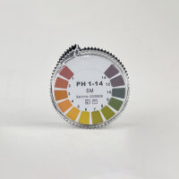 Universal-Indikatorpapier pH 1-14, 7 mm x 5 m