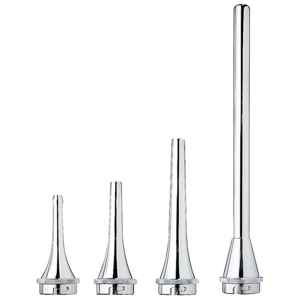 Metall-Spekulum, geschlossen, 57 mm lang / Ø 4 mm für G100 / G100 LED geschlitztes Kopfstück