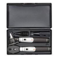 mini 3000 LED Ophthalmoskop/F.O. Otoskop Set 2,5 V mit 2...