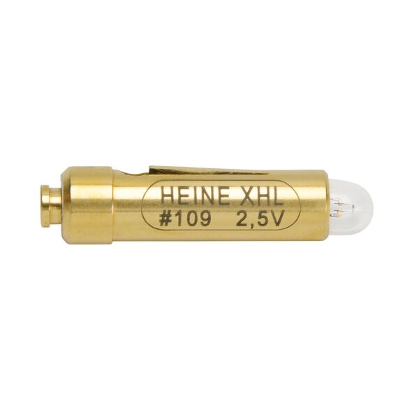 HEINE Halogenlampe XHL #109 | 2,5 V | Dermatoskop | 1 Stück