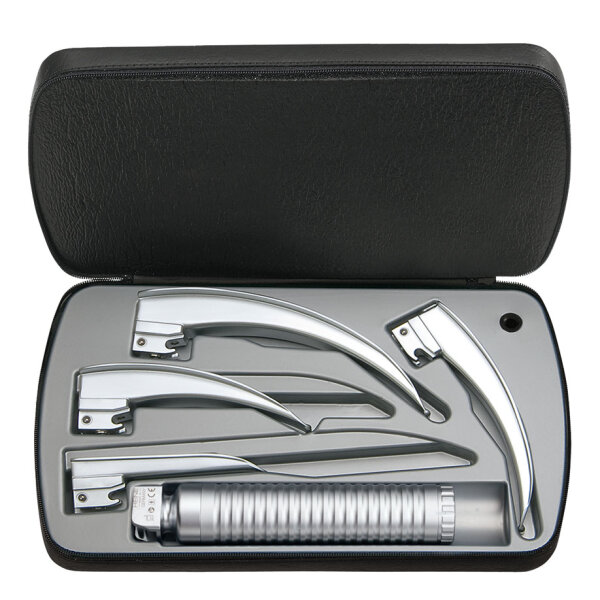 Classic+ F.O. Laryngoskop-Set LED 2,5 V mit EasyClean LED Batteriegriff