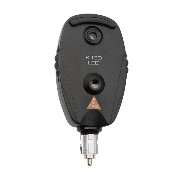 K 180 LED Ophthalmoskop-Kopf 2,5 V mit Blendenrad 2 und Blaufilter, ohne Griff