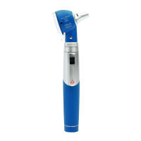 mini 3000 F.O. Otoskop 2,5 V LED, blau, mit Batteriegriff...