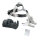 ML4 LED HeadLight Kit auf Kopfband Professional L mit 2x mPack UNPLUGGED + S-GUARD + EN 50 UNPLUGGED Wand-Ladestation
