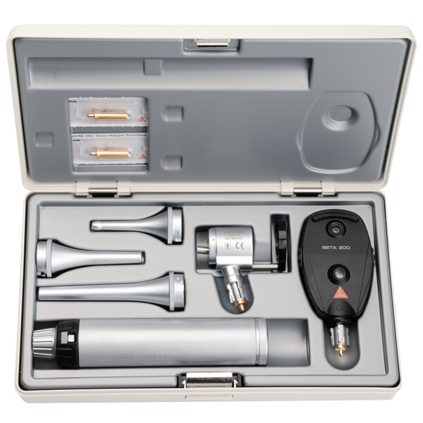 Veterinär Diagnostik-Set LED 2,5 V mit BETA Batteriegriff